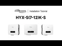 HYX-S12K-S 12k Wechselrichter 1-phasing