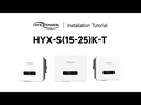 HYX-S15K-T 15kW Wechselrichter 3-phasing