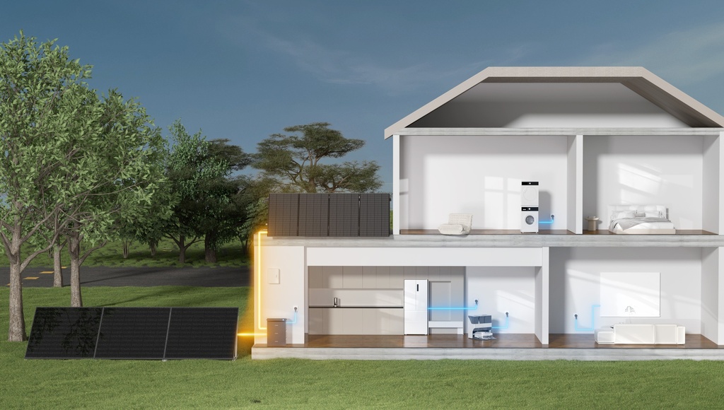 SUNSHARE Balkonkraftwerk Garten/Flachdach  1140W