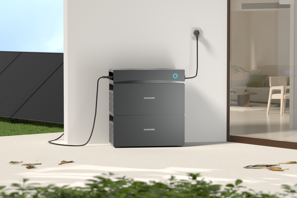 SUNSHARE Balkonkraftwerk Garten/Flachdach  2280W