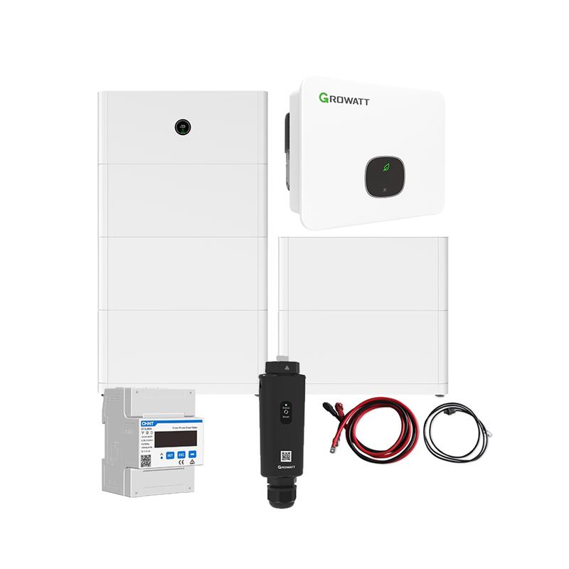Growatt Komplettset MID 17KTL3-XH 17kW Hybridwechselrichter 3-phasig & APX 25.0P Solarspeicher 25kWh