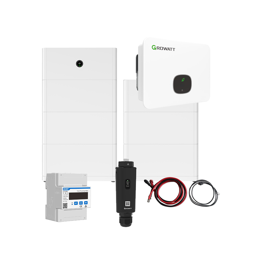 Growatt Komplettset MID 17KTL3-XH 17kW Hybridwechselrichter 3-phasig & APX 30.0P Solarspeicher 30kWh
