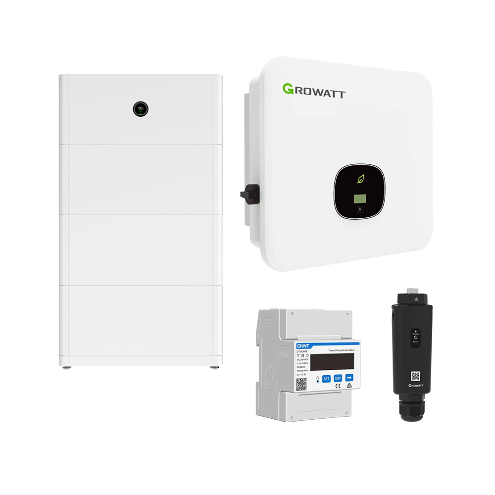 Growatt Komplettset MOD 7KTL3-XH BP 7kw Hybridwechselrichter 3-phasig (2.0 Version) & APX 15.0P Solarspeicher 15kWh (mit P2)