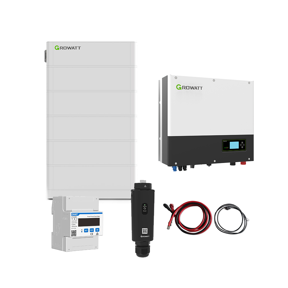 Growatt Komplettset SPH 7000 TL3 BH-UP 7kW Hybridwechselrichter 3-phasig & ARK 12.8H Solarspeicher 12.8kWh