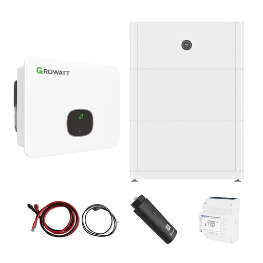 [0179002110] Growatt Komplettset MID 12KTL3-XH 12kW Hybridwechselrichter 3-phasig & APX 10.0P Solarspeicher 10kWh (mit P2)
