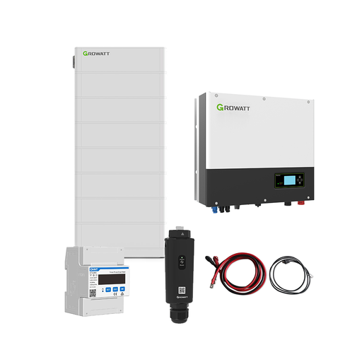 [0179002055P] Growatt Komplettset SPH 10000 TL3 BH-UP 10kW Hybridwechselrichter 3-phasig & ARK 17,9H Solarspeicher 17,92kWh