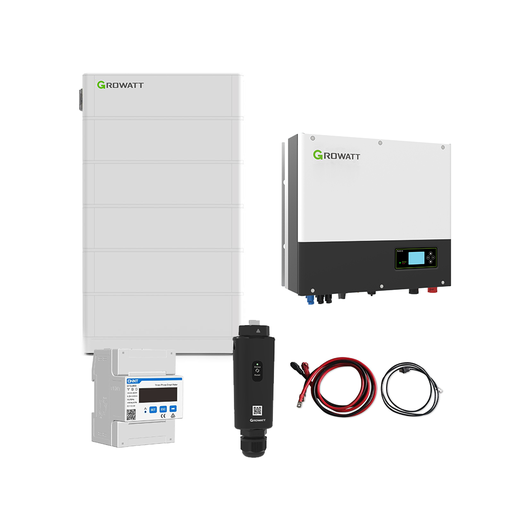 [0179002052P] Growatt Komplettset SPH 8000 TL3 BH-UP 8kW Hybridwechselrichter 3-phasig & ARK 12.8H Solarspeicher 12.8kWh