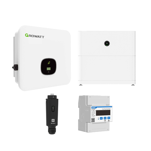 [0179002018P] Growatt Komplettset MOD10KTL3-XH BP 10kw Hybridwechselrichter 3-phasig (2.0 Version) & APX 5.0P Solarspeicher 5kWh  (mit P1)