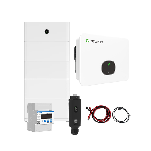[0179002013P] Growatt Komplettset MID 20KTL3-XH 20kW Hybridwechselrichter 3-phasig & APX 20.0P Solarspeicher 20kWh