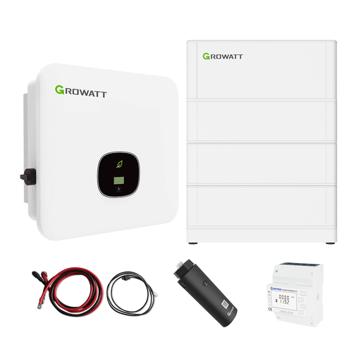 [0179002003P] Growatt Komplettset MOD 10000TL3-XH 10kW Hybridwechselrichter 3-phasig & ARK 7.6XH Solarspeicher 7,68kWh