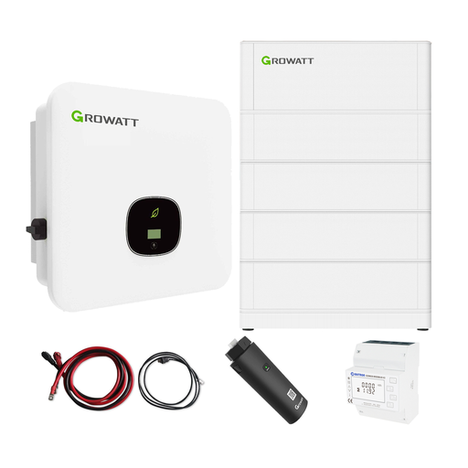 [0179002001P] Growatt MOD 10000TL3-XH 10kW Hybridwechselrichter 3-phasig & ARK 10,2XH Solarspeicher 10,24kWh